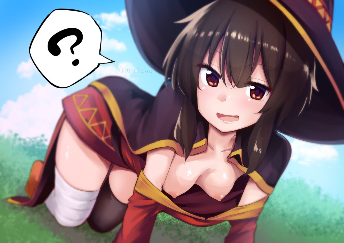 Megumin hentai art фото 114